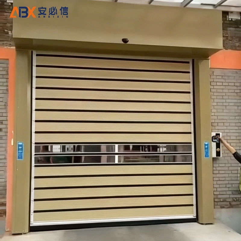 陇南铝质快速门